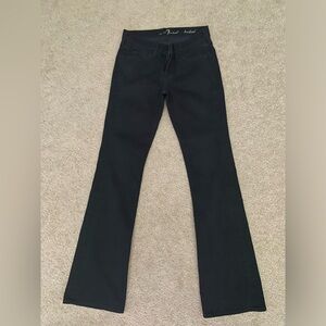 7 For All Mankind black boot cut jeans Size 25